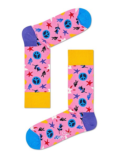 Happy Socks Peace and Love