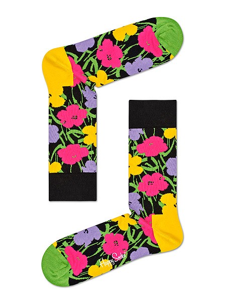 Happy Socks x Andy Warhol Flower